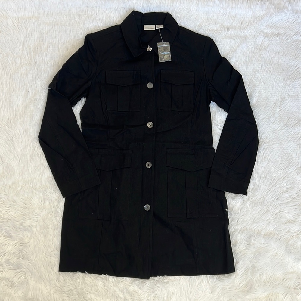 NEWPORT NEWS BLACK COAT DRESS